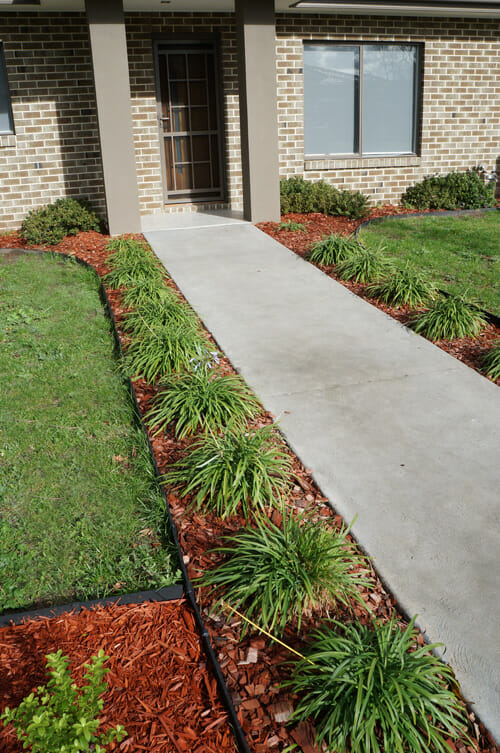 Low Maintainenece Rental Property Garden