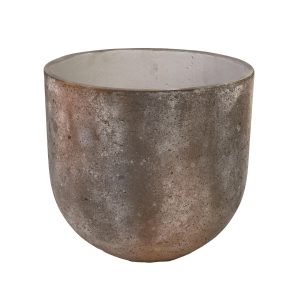 Grampians EggPot Antique Brown pot for plants