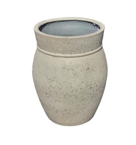 UrbanStyle Leros Urn White Wash 55x68cm