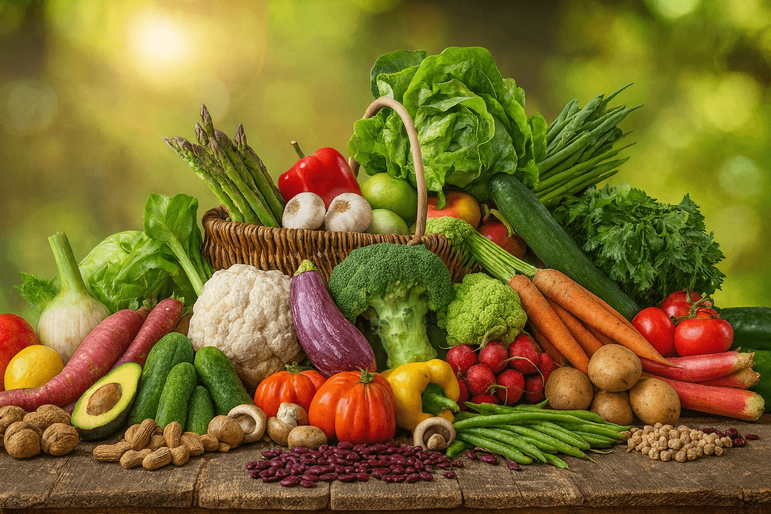 Fruits, Vegetables & Herbs