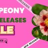 Promotional banner for Itoh Peony new releases sale featuring a vibrant yellow and red Itoh Peony flower; a "Sale Ended" tag is displayed over the peony.