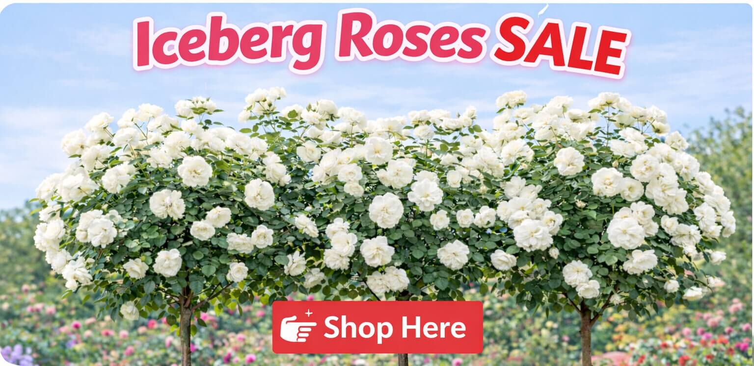 Iceberg Roses Sale